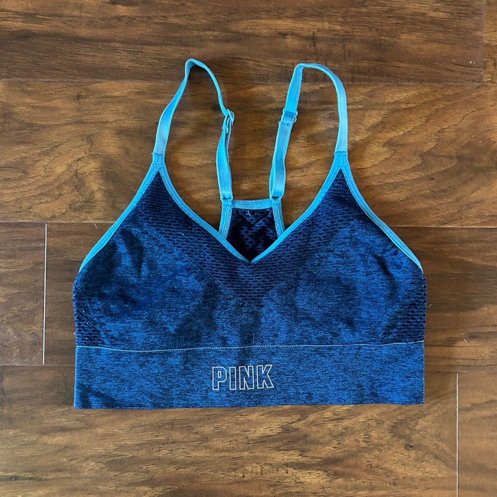 XS Blue Sports bra